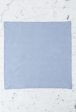 Linen Napkin or Handkerchief  - Pale Blue