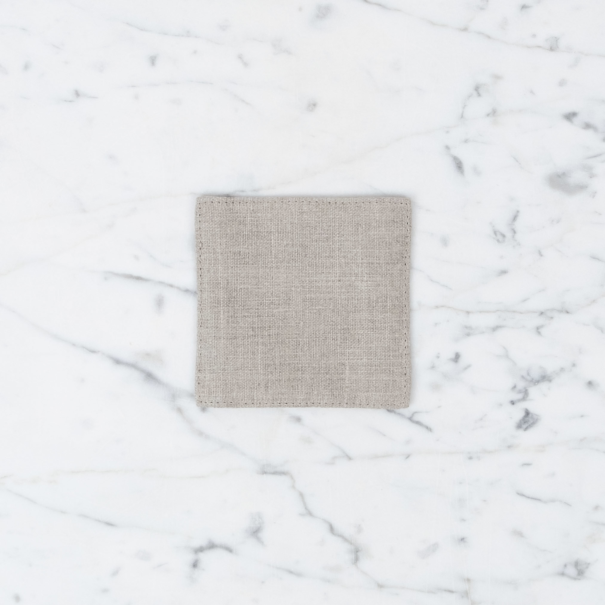 Lithuanian Linen Coaster - Natural