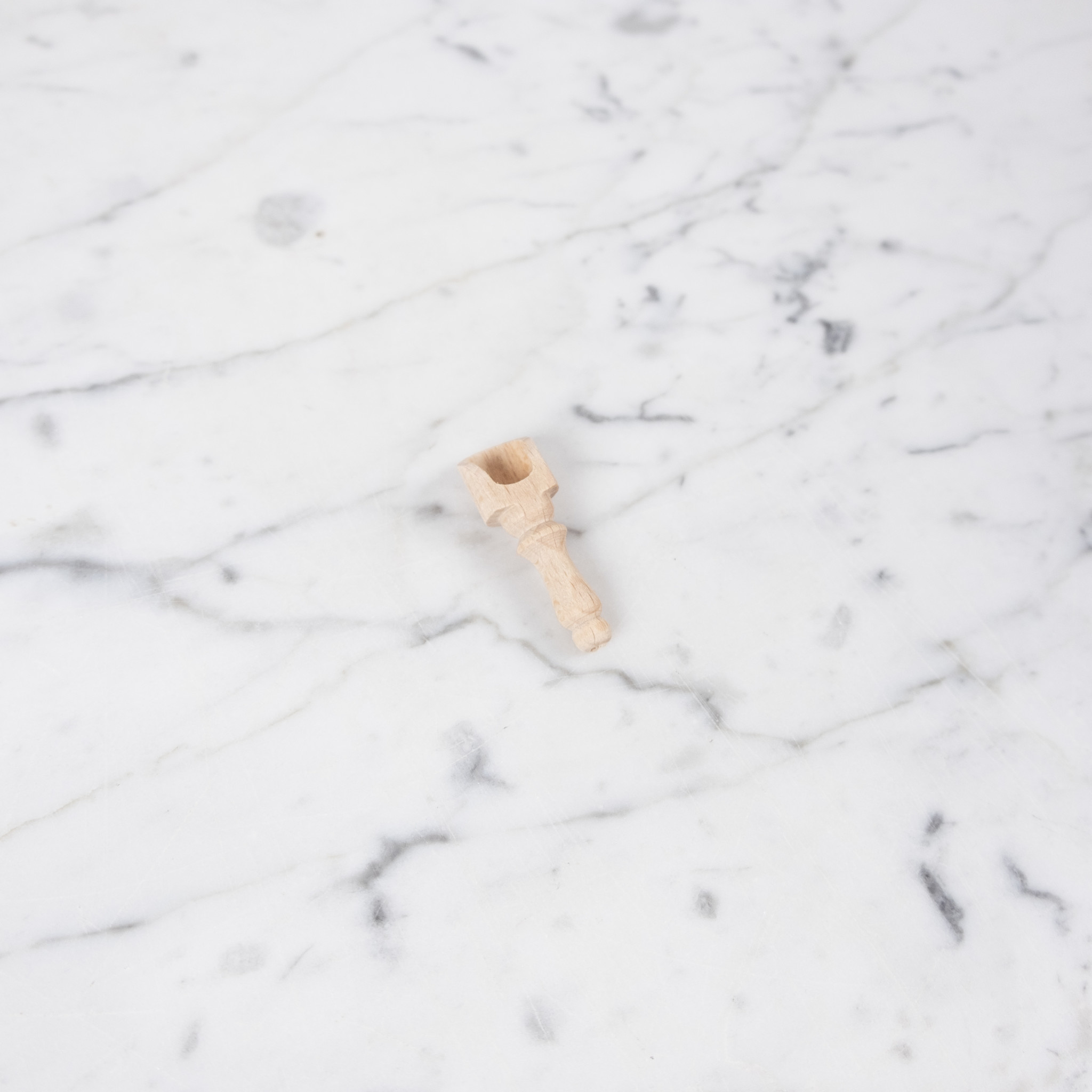 Beechwood Salt or Spice Scoop - Tiny - 2"