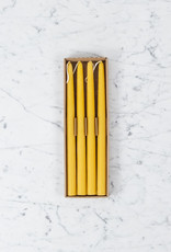Dipam Dutch Beeswax Taper Candles-12"- Box Set of Four