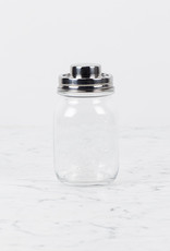 Stainless Cocktail Shaker Strainer Top for Mason Jar - with Muslin Storage Bag