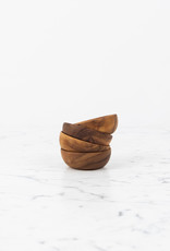 Teak Little Pinch Bowl - 2.5"