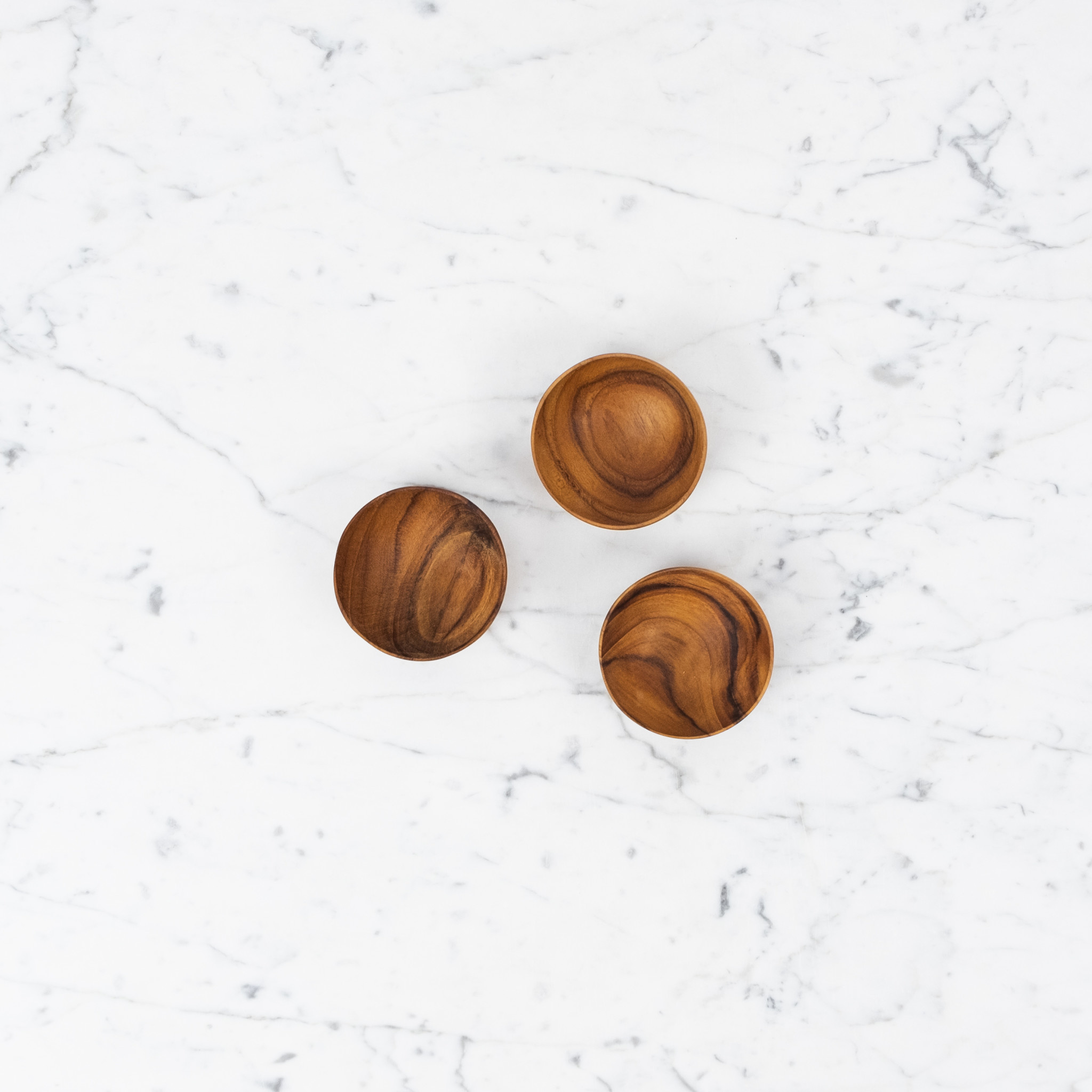 Teak Little Pinch Bowl - 2.5"