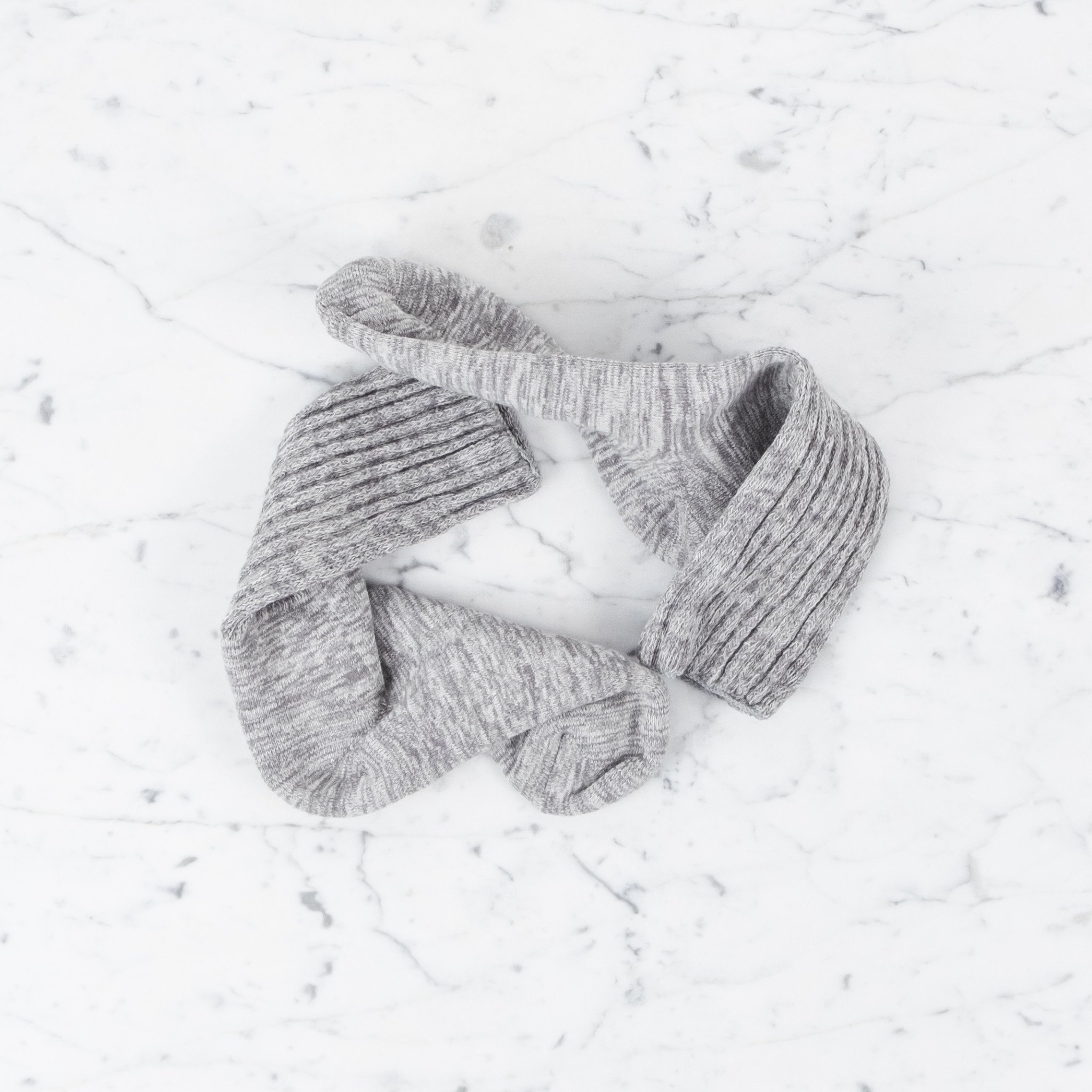 Mekke Socks - Heather Grey - Medium