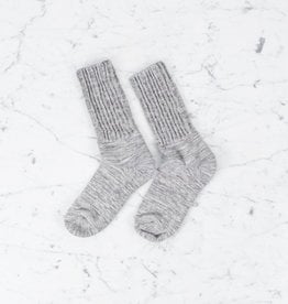 Mekke Socks - Heather Grey - Medium