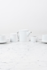 M-Type Coffee Set - Teapot - Coffee Cup - Sugar Pot - Creamer - White