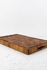 Skagerak Dania End Grain Cutting Board - Oiled Teak - 22 x 13.75"