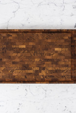 Skagerak Dania End Grain Cutting Board - Oiled Teak - 22 x 13.75"