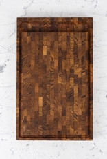 Skagerak Dania End Grain Cutting Board - Oiled Teak - 22 x 13.75"