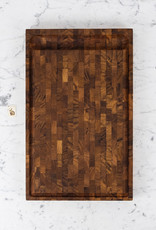 Skagerak Dania End Grain Cutting Board - Oiled Teak - 22 x 13.75"