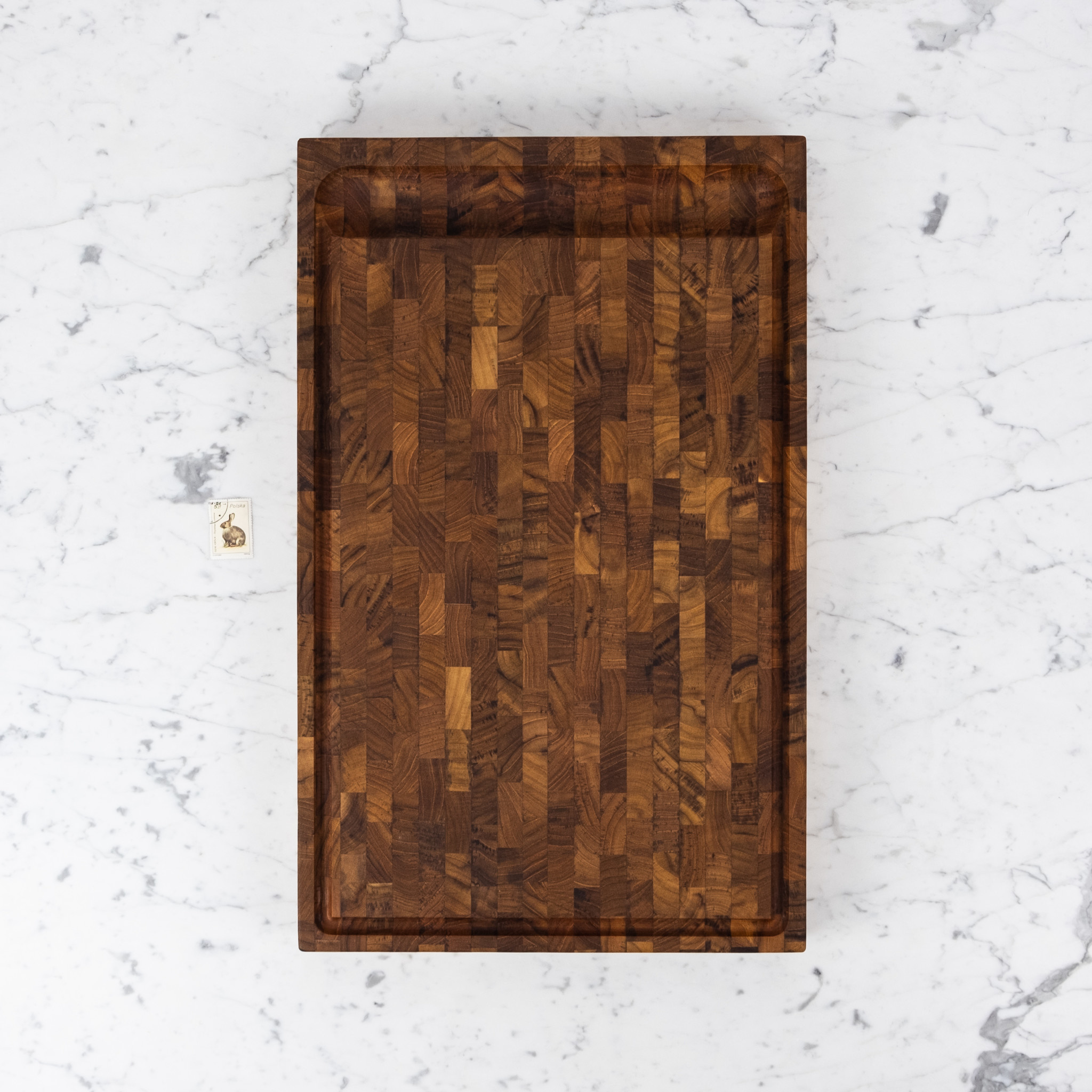 Skagerak Dania End Grain Cutting Board - Oiled Teak - 22 x 13.75"