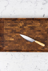 Skagerak Dania End Grain Cutting Board - Oiled Teak - 22 x 13.75"