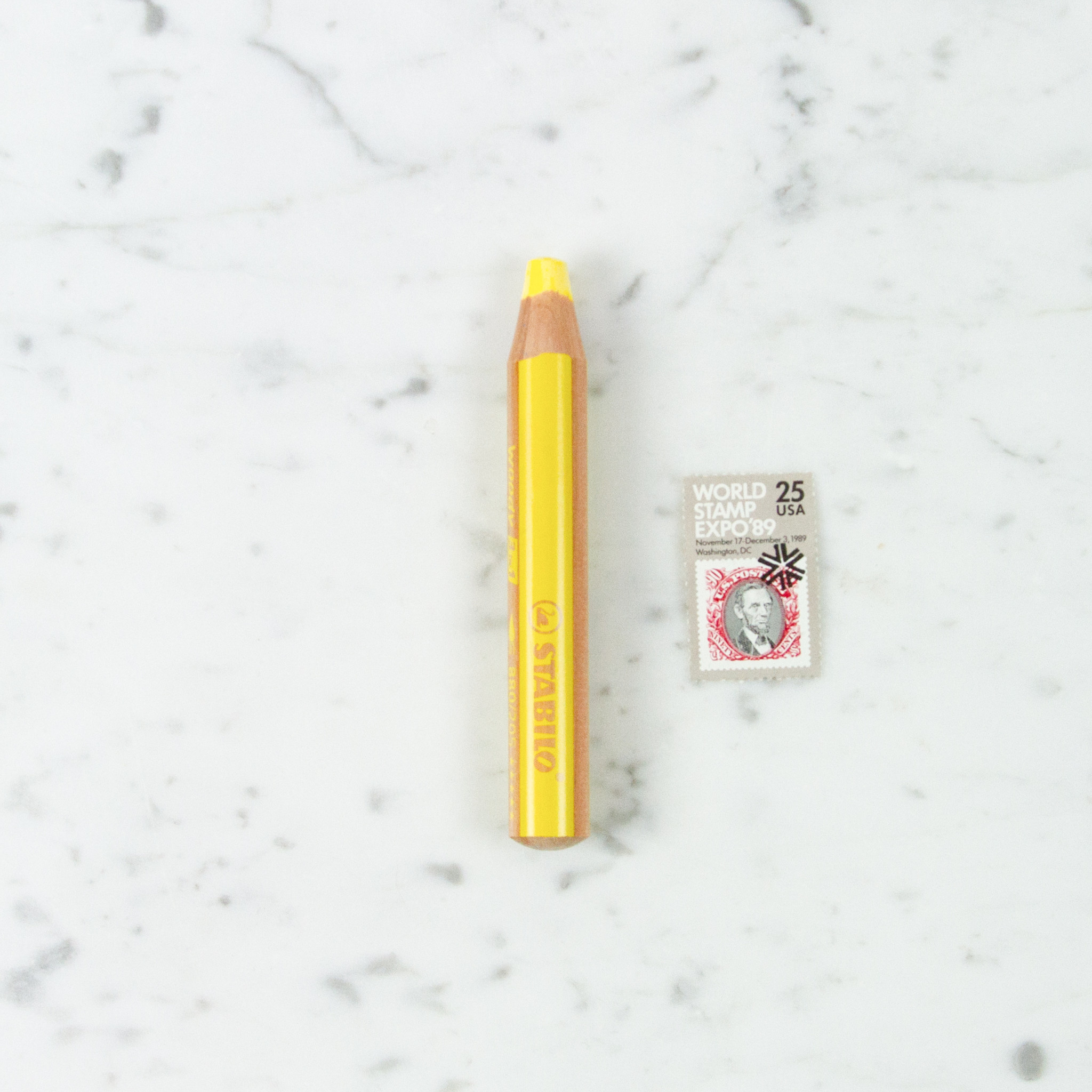 Stabilo Woody 3 in 1 Pencil - Yellow