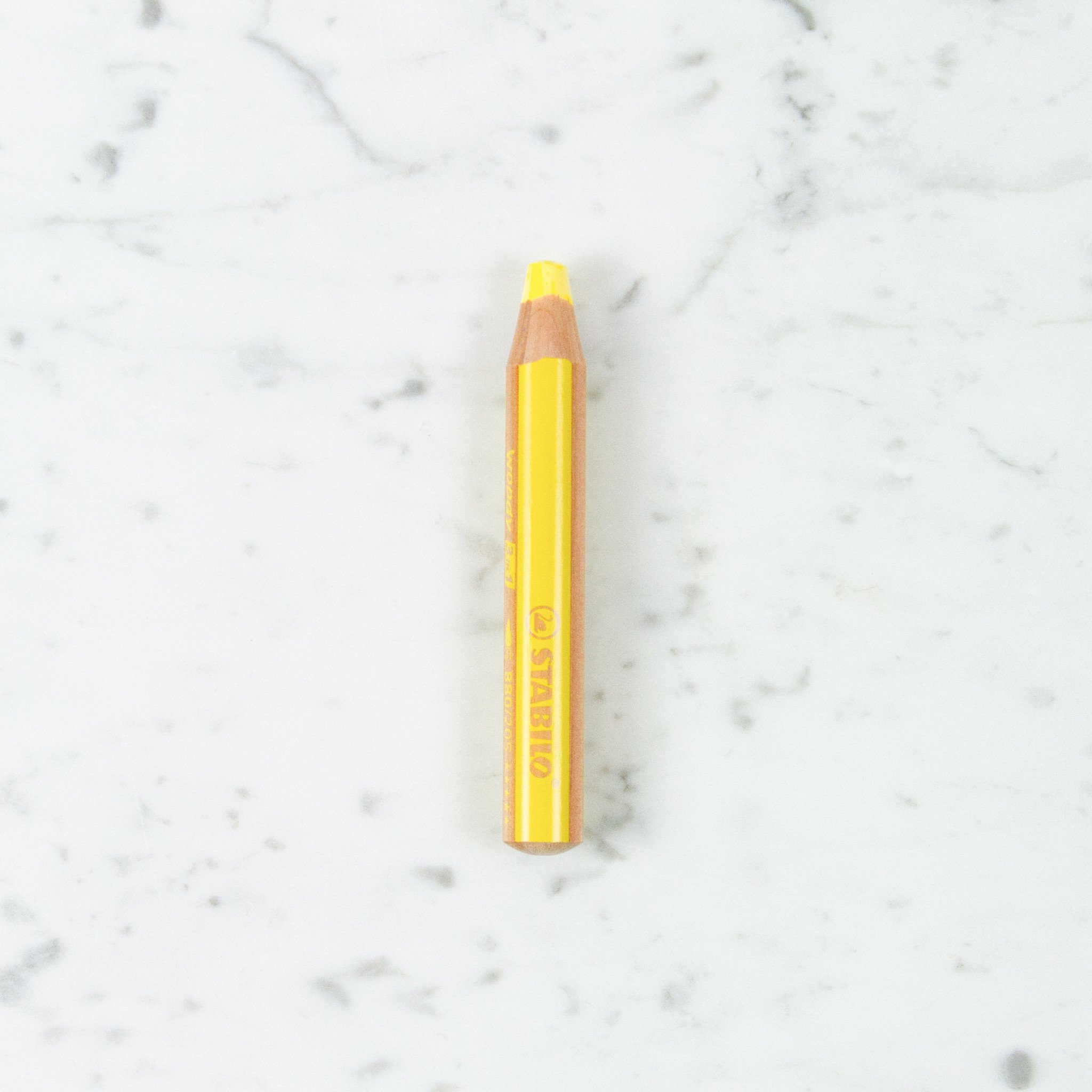Stabilo Woody 3 in 1 Pencil - Yellow #205