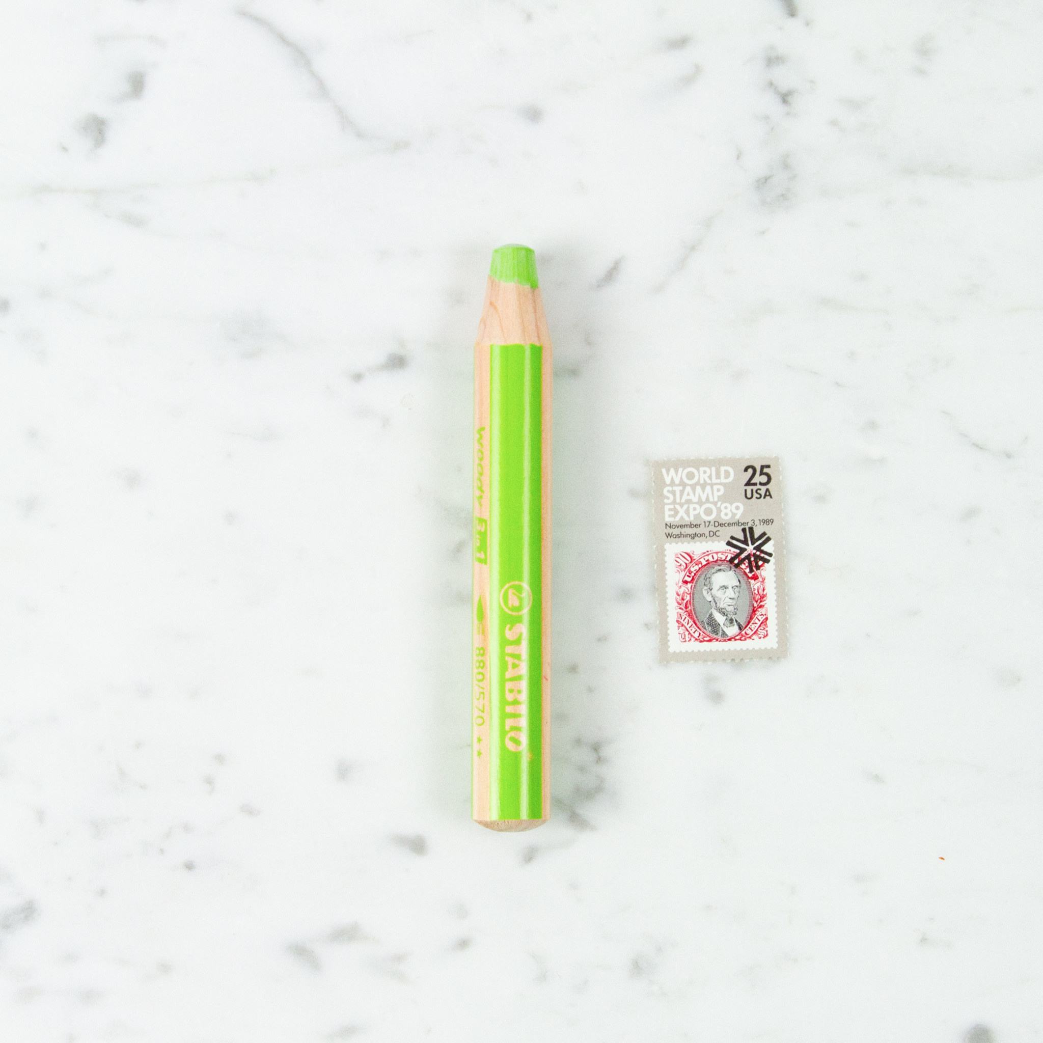 Stabilo Woody 3 in 1 Pencil - Leaf Green #570