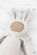 Ouistitine Petite Bebe in Bunny Suit - Light Grey Knit