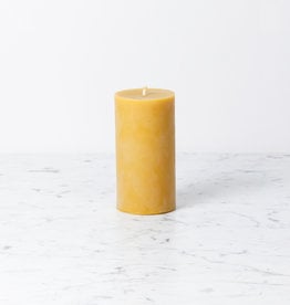 Old Mill Candles Large Beeswax Pillar Candle - 5in - 90 hr