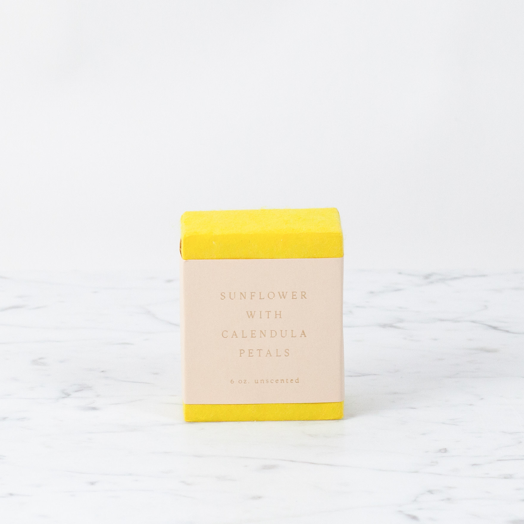 Saipua Handmade Saipua Soap - Unscented Sunflower with Calendula Petals