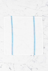 Bistro Stripe Napkin with Light Blue Stripe