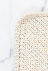 Hand Knit Organic Cotton Scrubbing Pad - Square - Individual