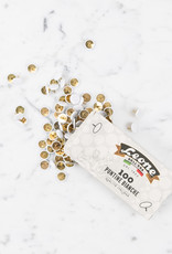 Leone Pushpins - White - Box of 100 Thumb Tacks