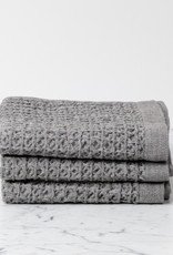 Square Towel with Hanging Loop - Light Grey - The Foundry Home Goods