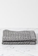 Japanese Lattice Waffle Towels - Grey