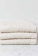 Japanese Lattice Waffle Towels - Ivory