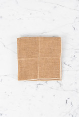 Japanese Organic Cotton Gauze Mini Towel - Brown