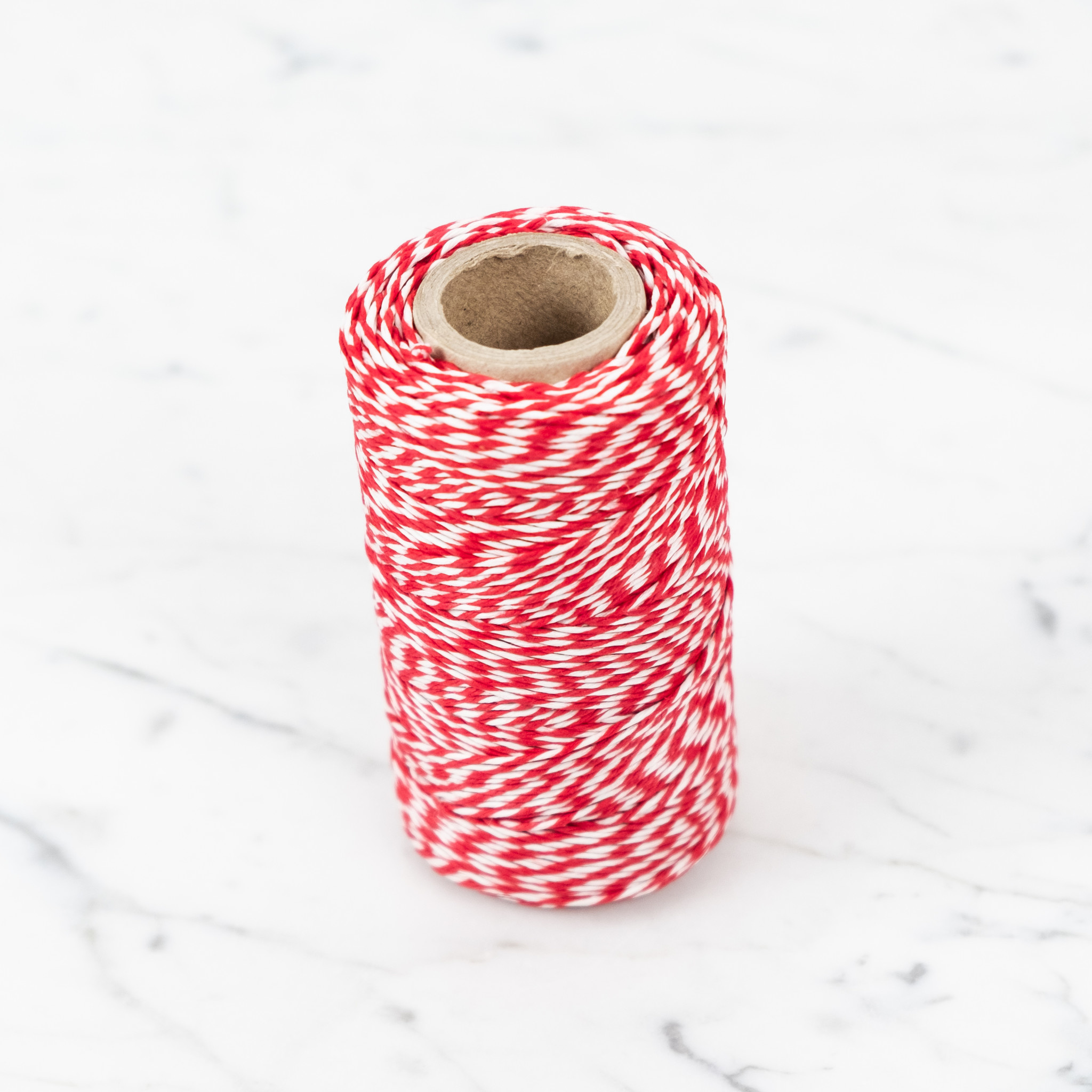 Kitchen Twine - Red and White