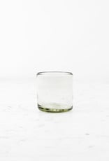 Handblown Mexican Recycled Straight Lowball Glass 12oz