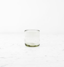 Simple Faceted Glass Tumbler - Clear - 6oz - The Foundry Home Goods