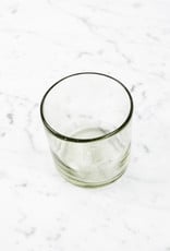 Handblown Mexican Recycled Straight Lowball Glass 12oz