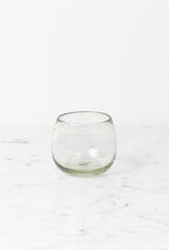 Handblown Mexican Recycled Roli Poli Glass 8oz