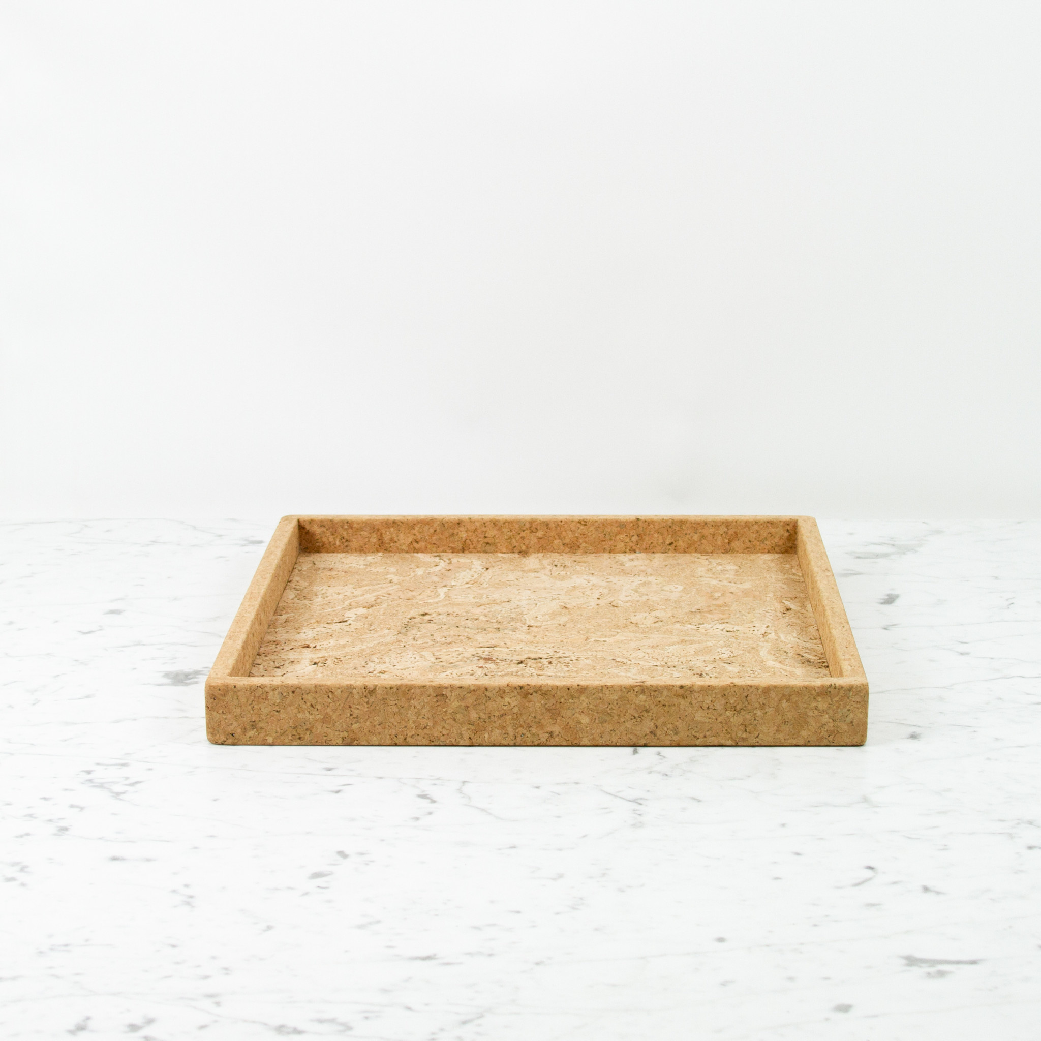 Portuguese Cork Ottoman Tray - Large - 17" Square