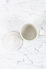 The Foundry Home Goods Foundry Classic Curved Mug with Lid - Medium - Matte Glaze