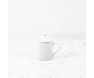 John Julian Porcelain Full Glaze Simple Mug Plain - The Foundry Home Goods