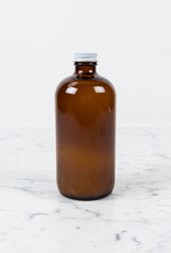 The Foundry Home Goods Plain 16 oz Amber Bottle with Unscented Laundry Detergent