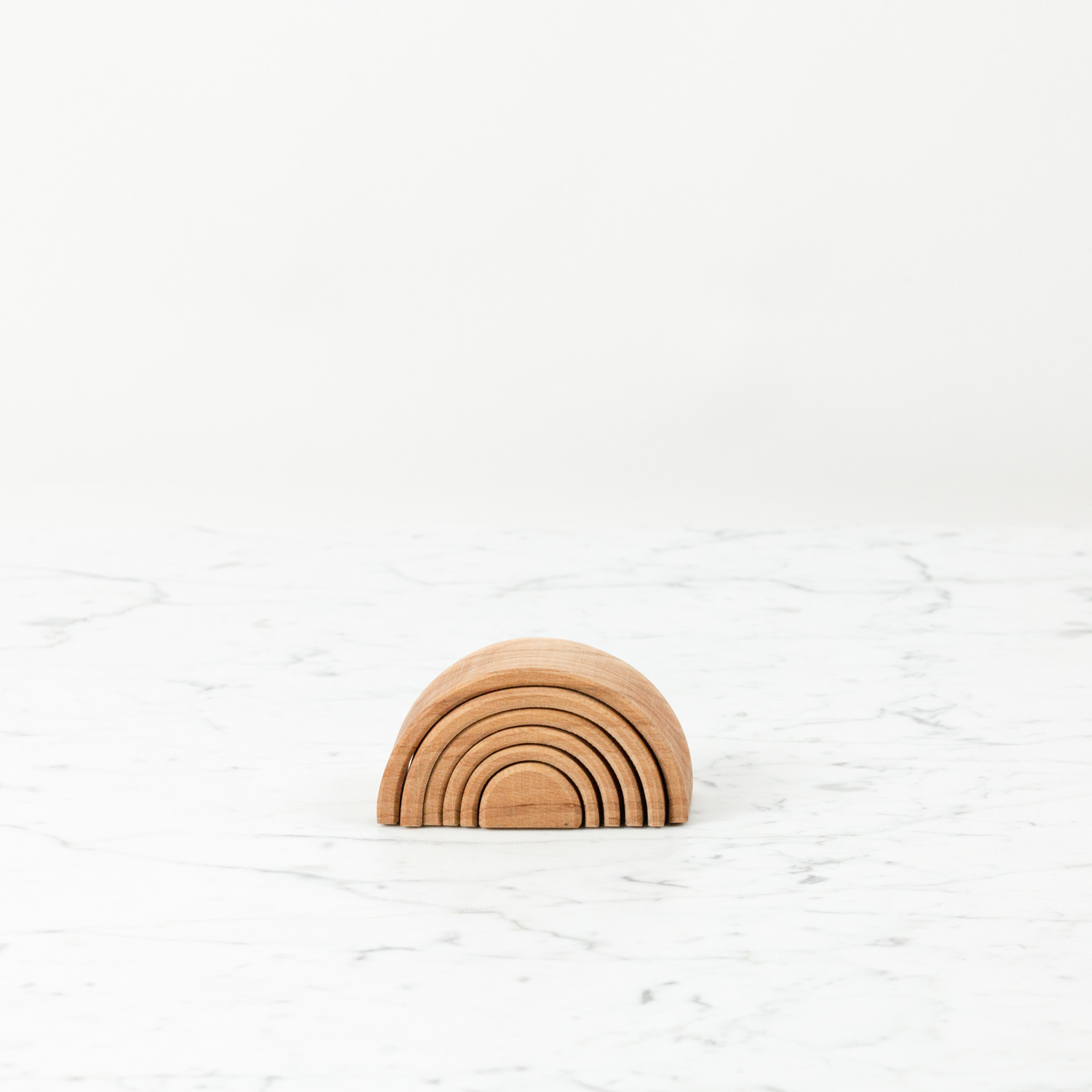 Grimm's Toys Grimm's Wooden Tunnel - Natural - Small - 4"
