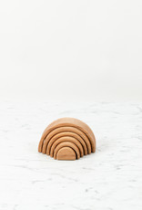 Grimm's Toys Grimm's Wooden Tunnel - Natural - Small - 4"