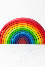 Grimm's Toys Grimm's Rainbow - Extra Large - 12 Piece Set - 14"