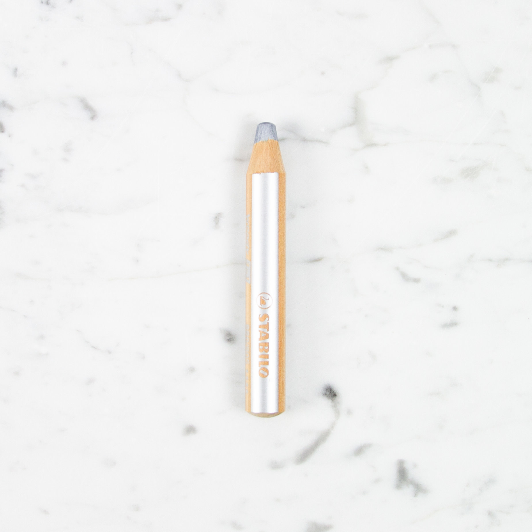 Stabilo Woody 3 in 1 Pencil - Silver #805