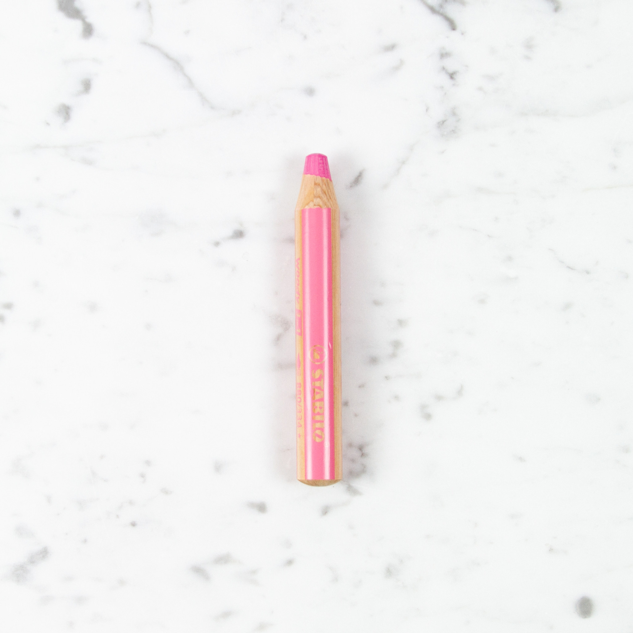 Stabilo Woody 3 in 1 Pencil - Pink #334