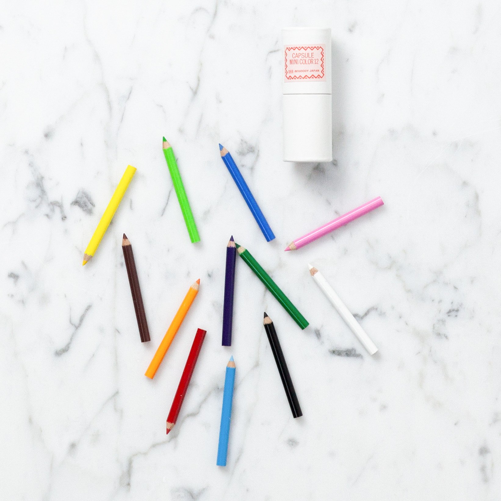 Capsule Mini Colored Pencil Set