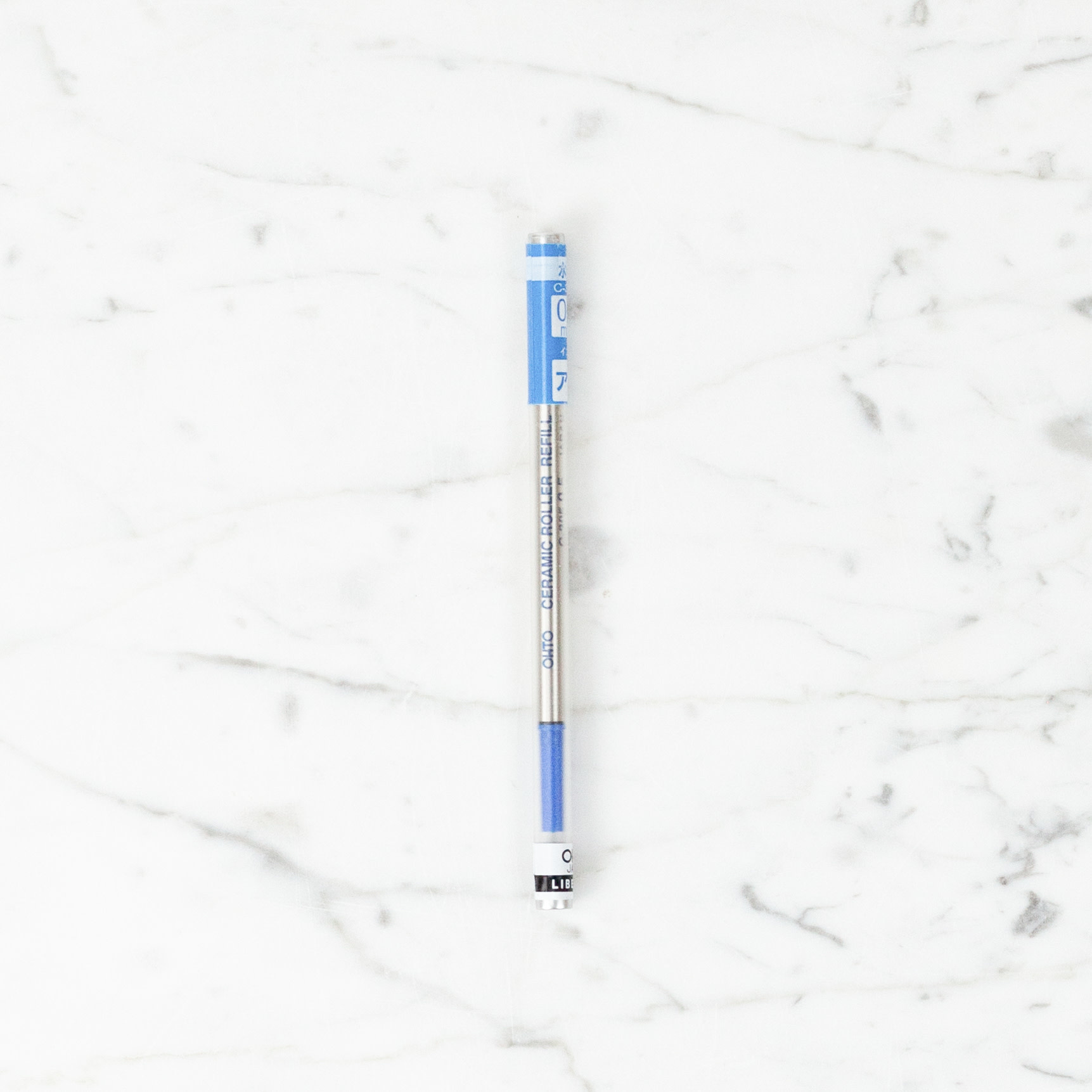 Ohto Pens Refill for OHTO C-305P CERAMIC ROLLERBALL PEN - 0.5MM - BLUE