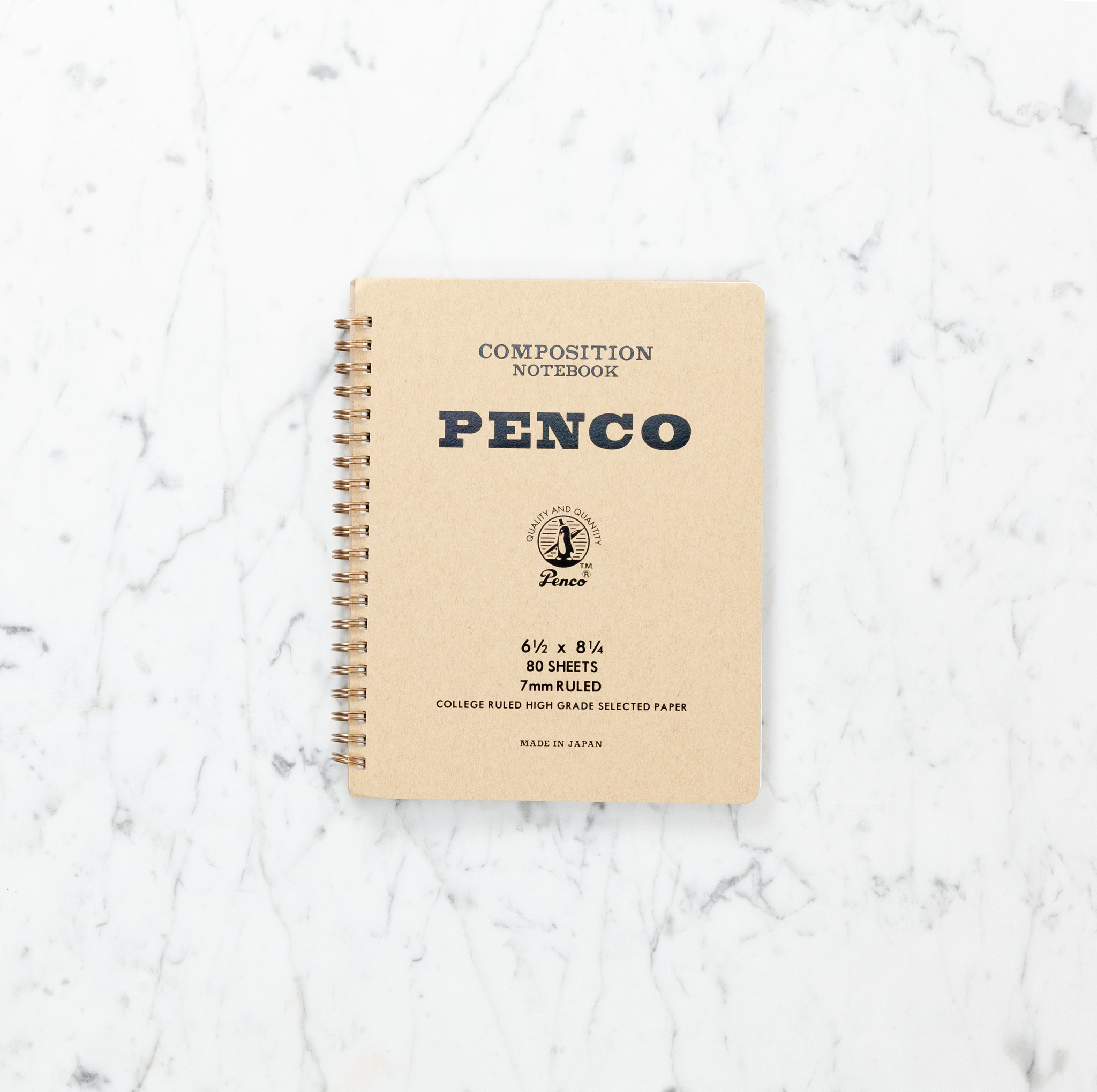 Penco Penco Spiral Notebook - 6.5 x 8.25"