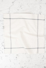 Slate Classic Bistro Stripe Square Napkin Towel 20 x 20