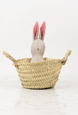 Tiny Beldi Straw Mini Market Basket