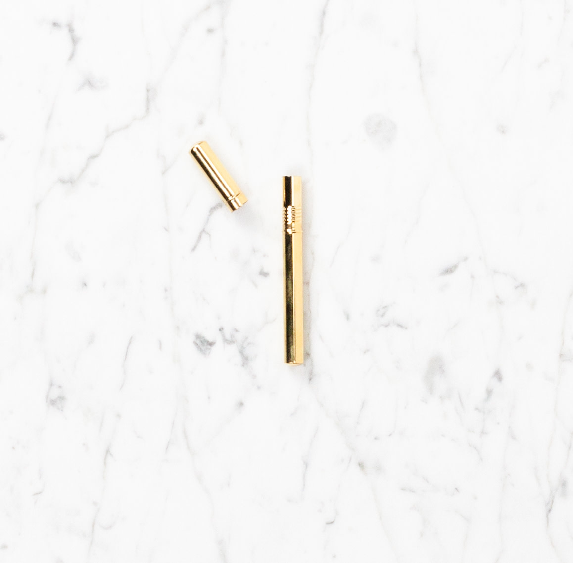 Brass Lead Refill Case for Ohto Fat Wooden Pencil