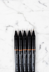 Ohto Pens 01 - Ohto Graphic Liner Needle Point Drawing Pen - 0.4mm - Black Ink